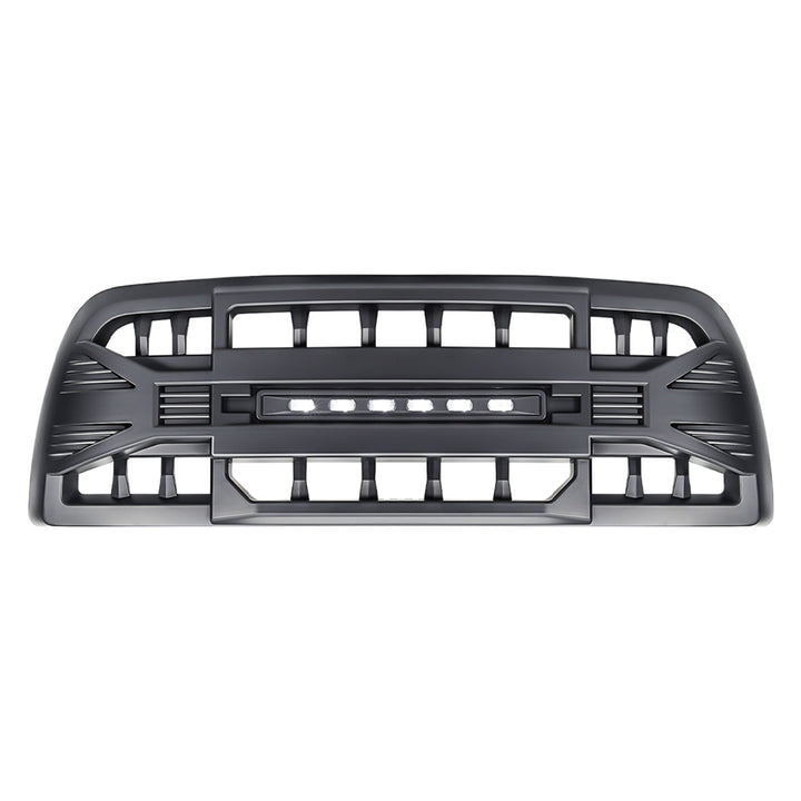 AMERICAN MODIFIED Armor Grille for 2013-2018 Dodge Ram 2500/3500, Matte Black