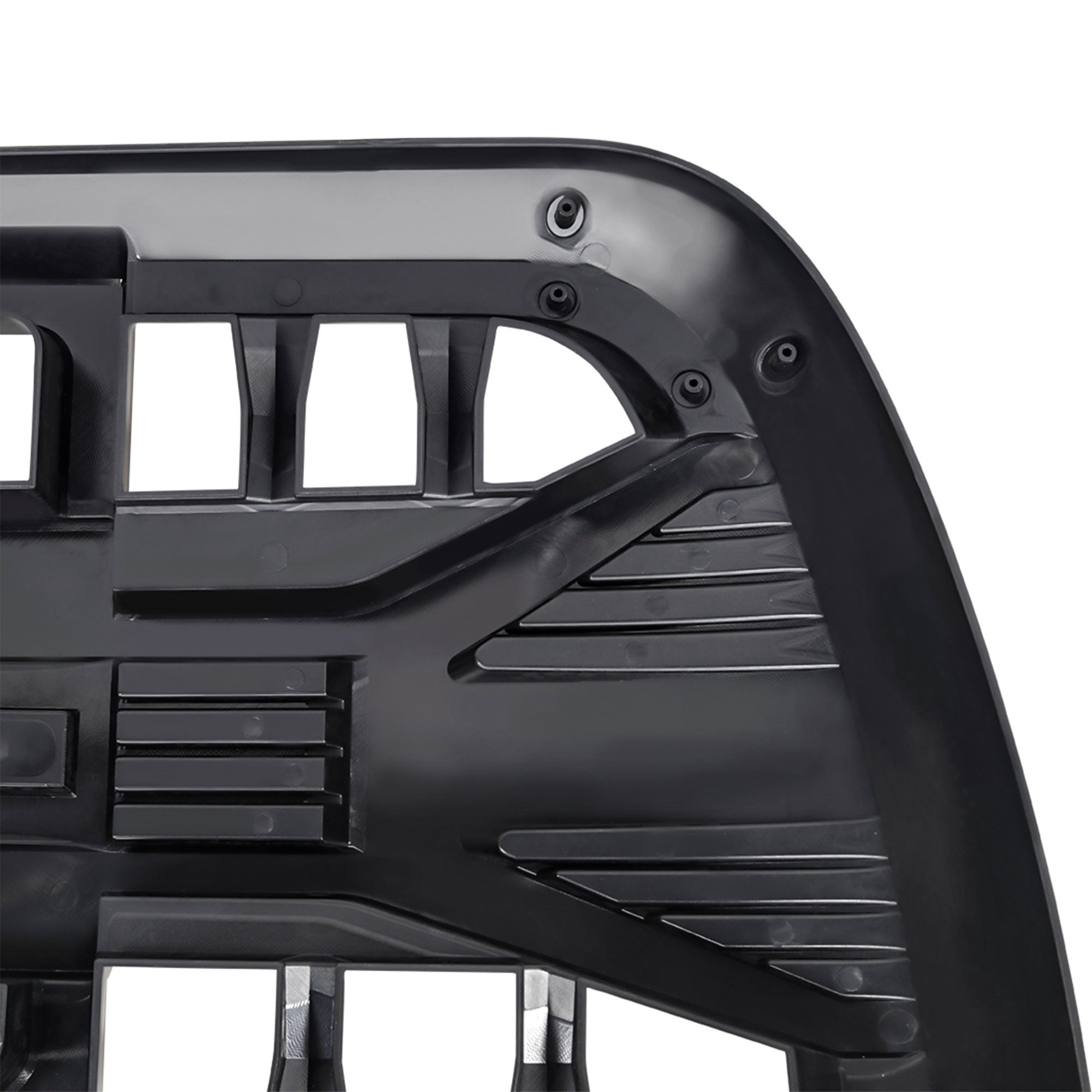 AMERICAN MODIFIED Grille for 13-18 Dodge Ram 2500/3500, Matte Black (For Parts) - VMInnovations
