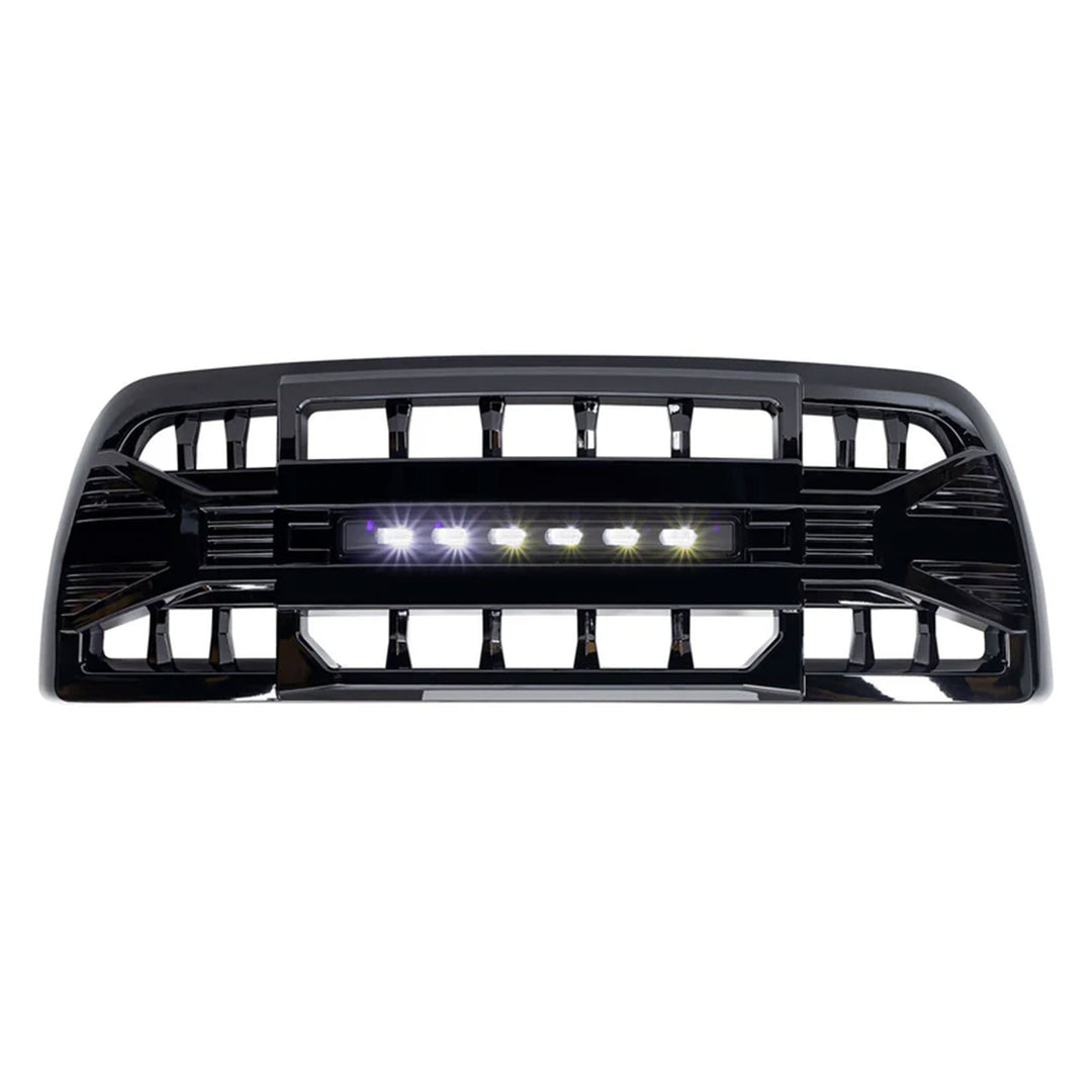 AMERICAN MODIFIED Armor Grille for 2013-2018 Dodge Ram 2500/3500, Glossy Black