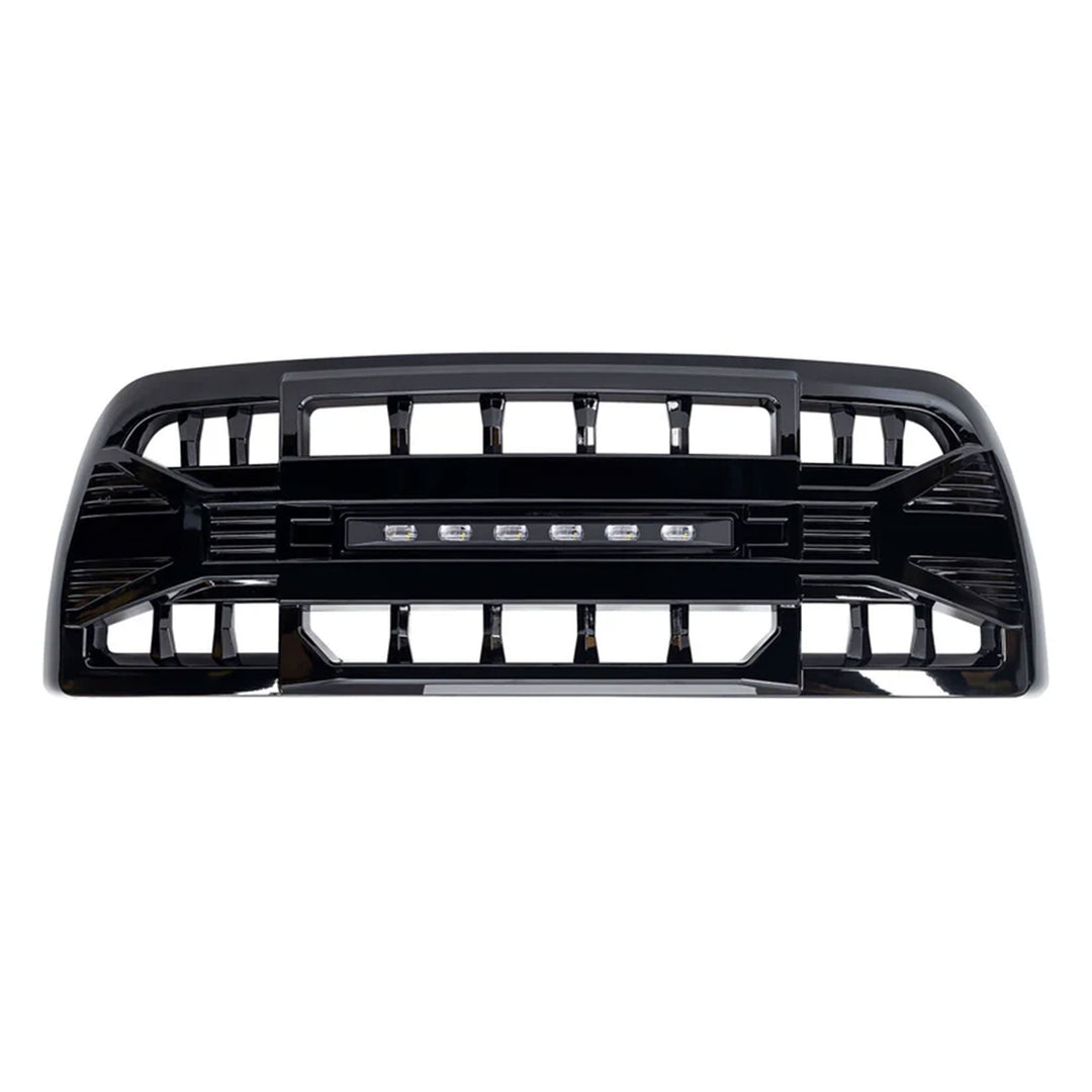 AMERICAN MODIFIED Armor Grille for 2013-2018 Dodge Ram 2500/3500, Glossy Black