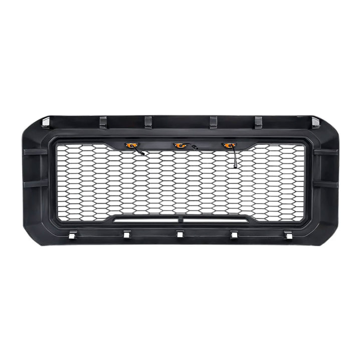 AMERICAN MODIFIED Grille for 11-16 Ford F250/350/450/550, Matte Black (Used)