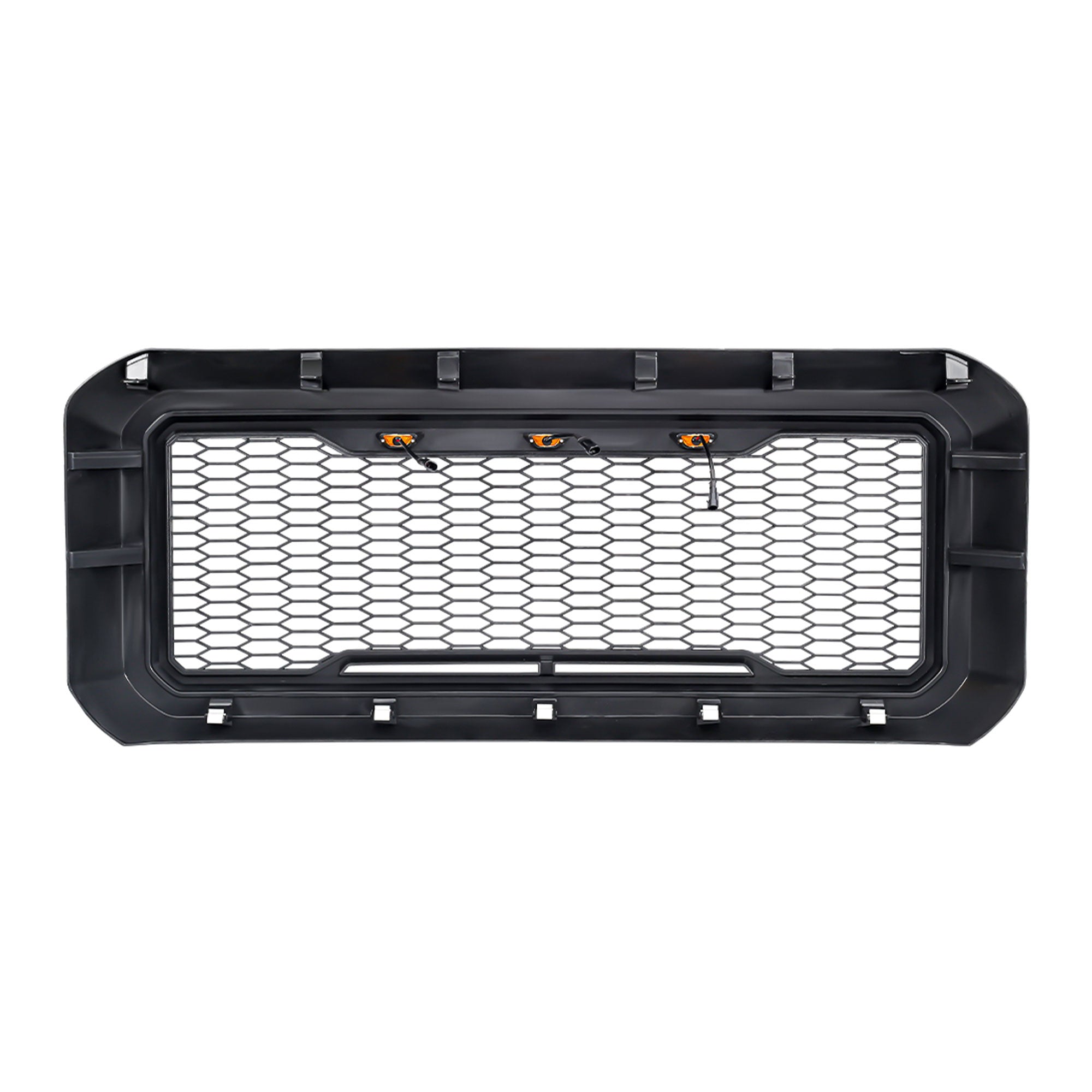 AMERICAN MODIFIED Front Grille for 2011-2016 Ford, Glossy Black (Open Box) - VMInnovations
