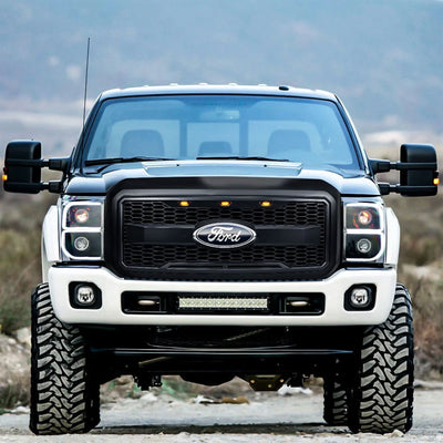 AMERICAN MODIFIED Raptor Style Mesh Grille for 2011-2016 Ford F250/350/450/550