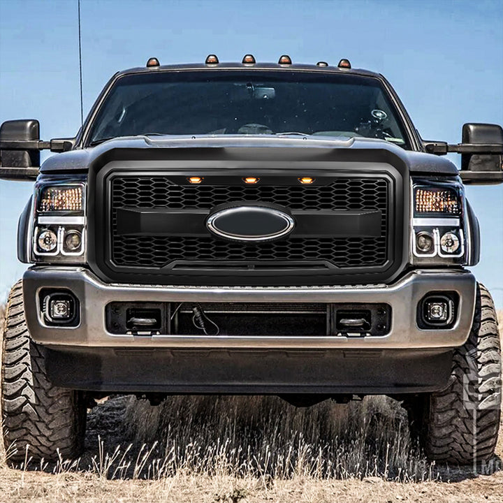 AMERICAN MODIFIED Raptor Style Grille for 11-16 Ford F250/350/450/550 (Open Box)