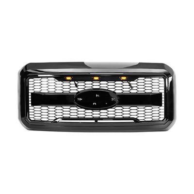 AMERICAN MODIFIED Raptor Mesh Grille for '11-'16 Ford F250/350/450/550(Open Box) - VMInnovations