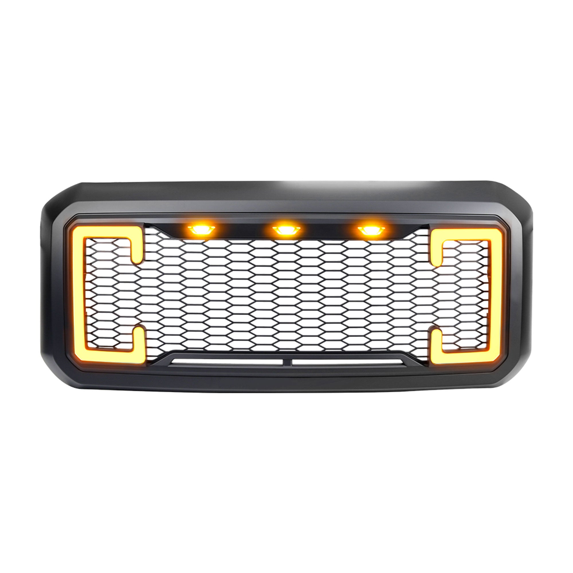 AMERICAN MODIFIED Raptor Style Mesh Grille for 2011-2016 Ford F250/350/450/550 - VMInnovations
