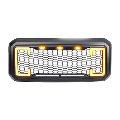 AMERICAN MODIFIED Raptor Style Mesh Grille for 2011-2016 Ford F250/350/450/550 - VMInnovations