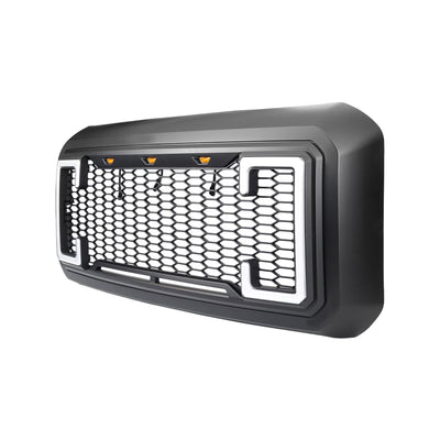 AMERICAN MODIFIED Raptor Style Grille for 11-16 Ford F250/350/450/550 (Open Box)