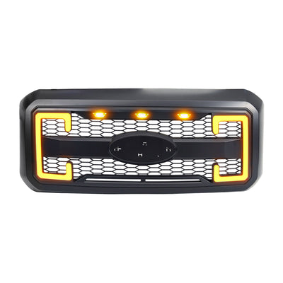 AMERICAN MODIFIED Raptor Style Mesh Grille for 2011-2016 Ford F250/350/450/550 - VMInnovations