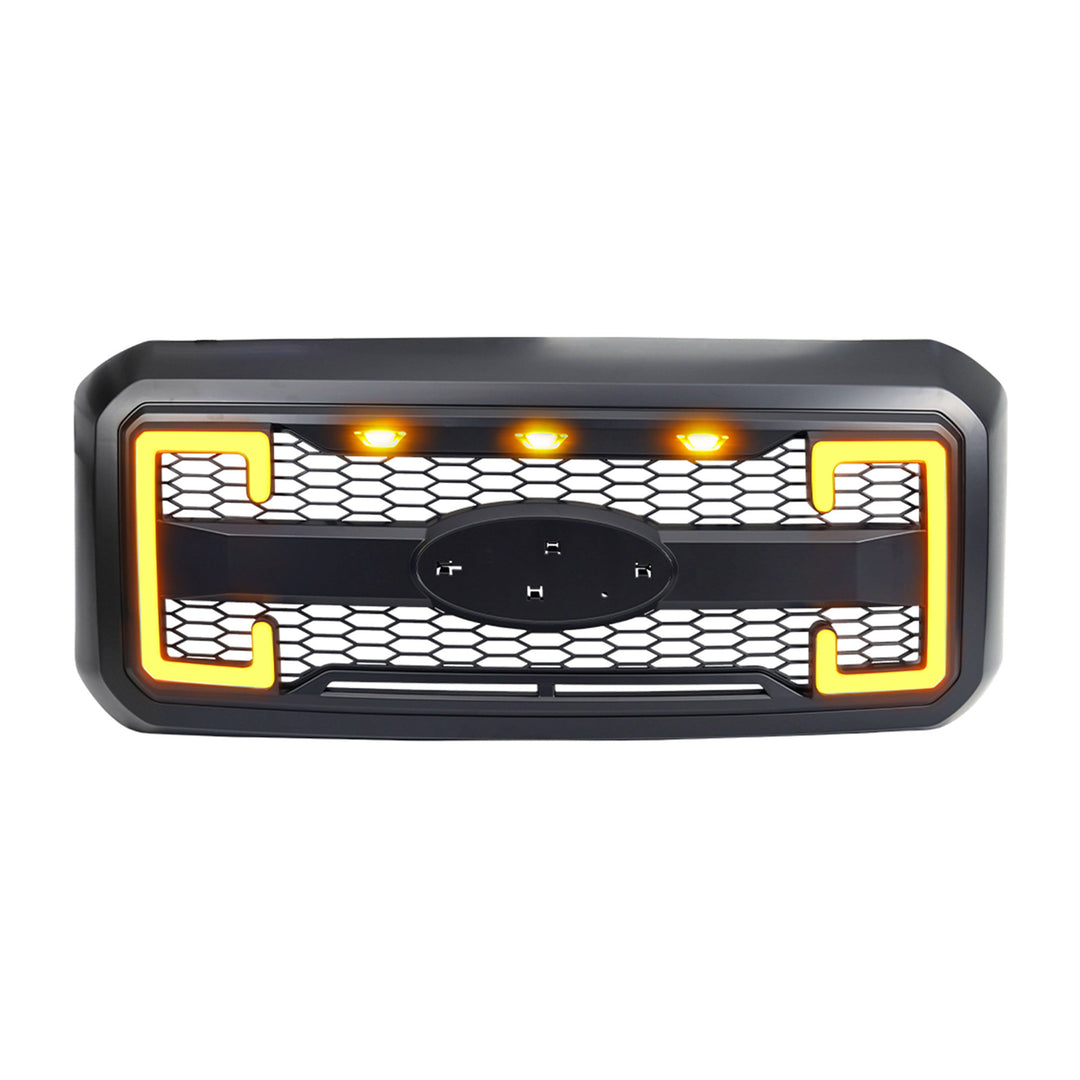 AMERICAN MODIFIED Raptor Style Grille 2011-16 Ford F250/350/450/550(Open Box)