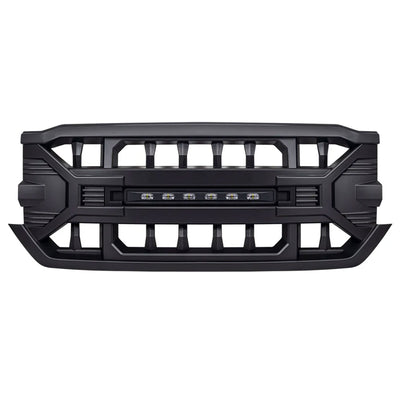 AMERICAN MODIFIED Armor Grille for 16-19 Chevrolet Silverado 1500, Matte Black