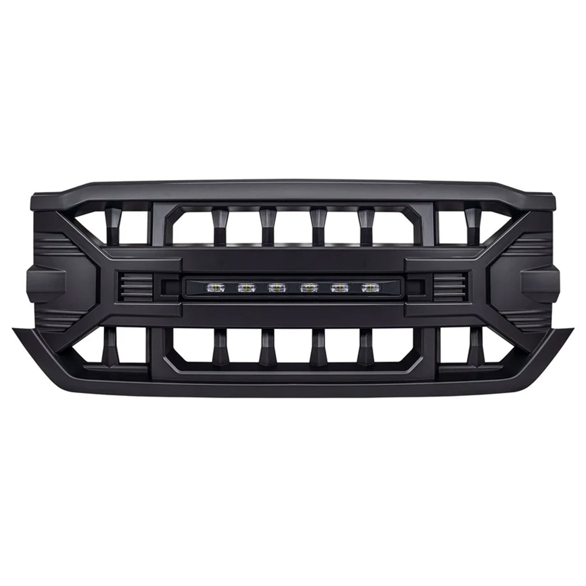 AMERICAN MODIFIED Armor Grille for 16-19 Chevy Silverado 1500, Black (Open Box) - VMInnovations