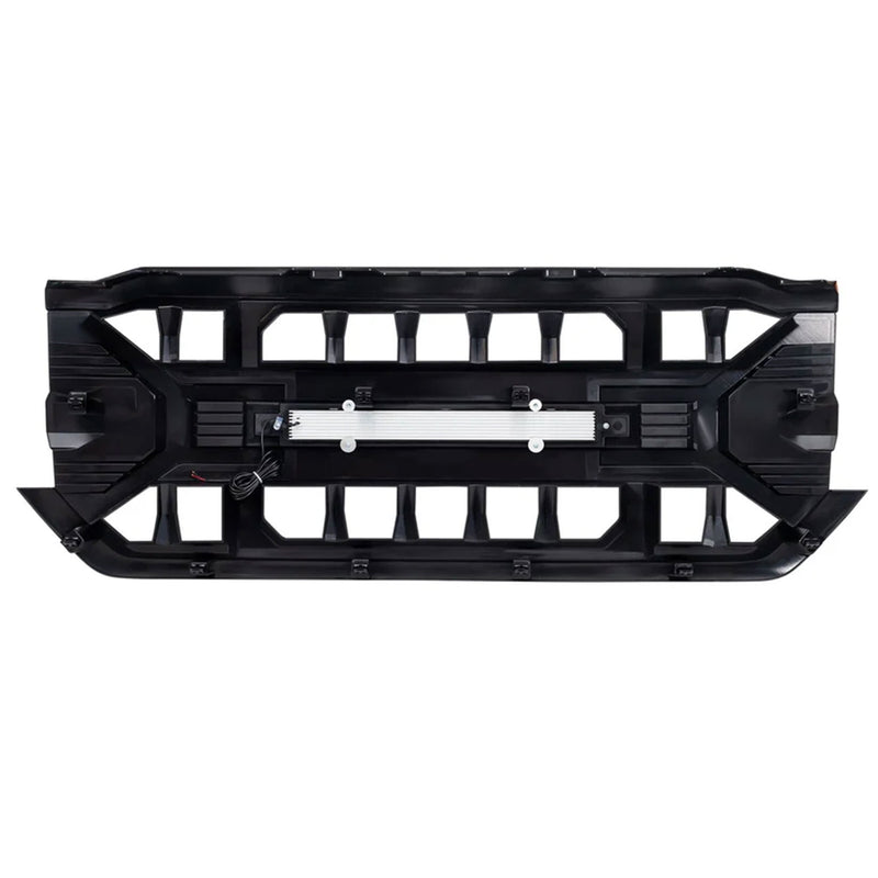 AMERICAN MODIFIED Armor Grille for 16-19 Chevrolet Silverado 1500, Matte Black