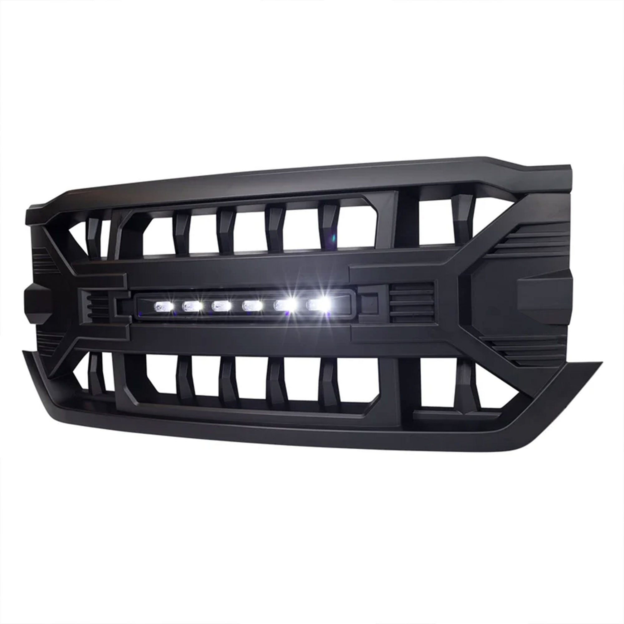 AMERICAN MODIFIED Armor Grille for 16-19 Chevy Silverado 1500, Black (Open Box) - VMInnovations