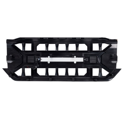 AMERICAN MODIFIED Armor Grille for 2016-2019 Chevrolet Silverado 1500, Silver