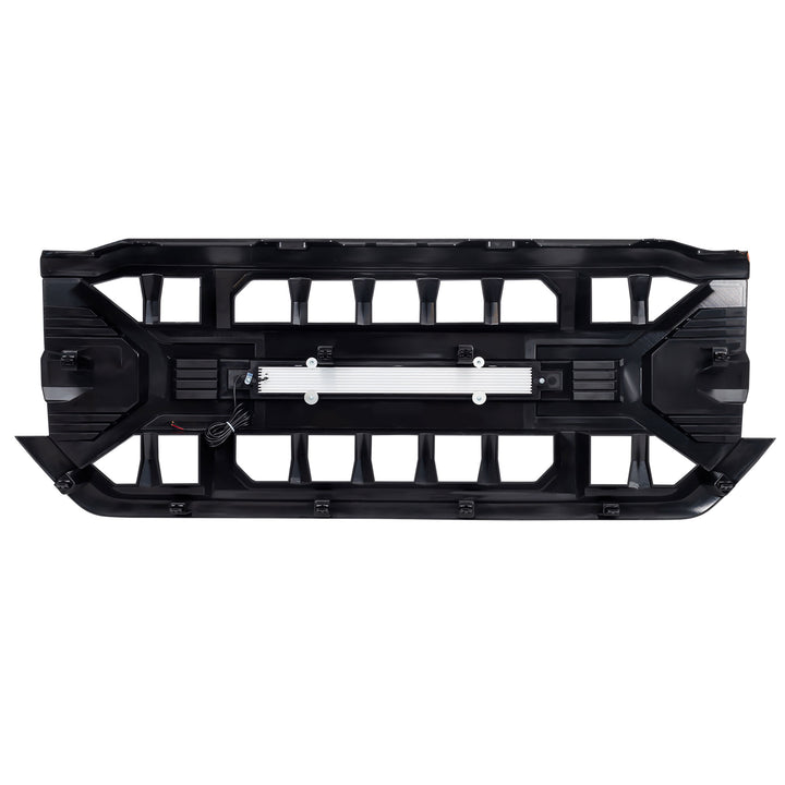AMERICAN MODIFIED Armor Grille for 16-19 Chevy Silverado 1500, Silver (Open Box)
