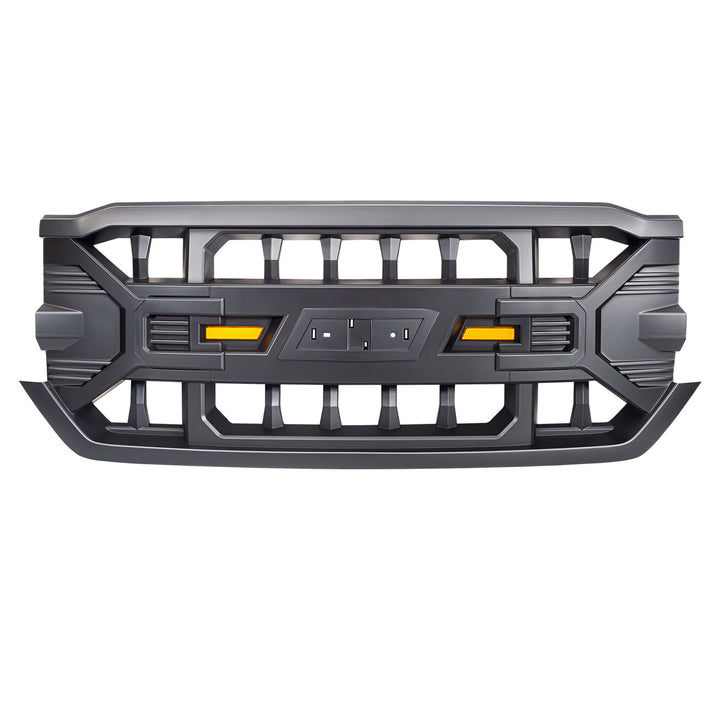 AMERICAN MODIFIED Armor Grille for 2016-2019 Chevy Silverado 1500, Matte Black