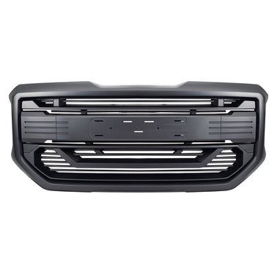 AMERICAN MODIFIED Armor Grille for 16-18 GMC Sierra 1500, Matte Black (Open Box) - VMInnovations