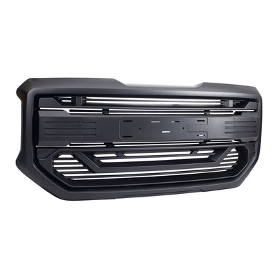 AMERICAN MODIFIED Armor Grille for 16-18 GMC Sierra 1500, Matte Black (Open Box) - VMInnovations