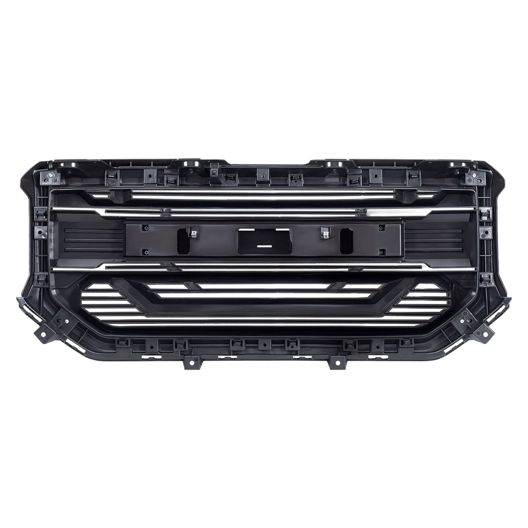 AMERICAN MODIFIED Armor Grille for 2016 to 2018 GMC Sierra 1500, Black(Open Box)