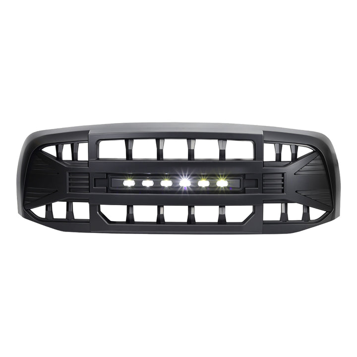 AMERICAN MODIFIED Armor Grille for '06-'08 Dodge Ram 1500, Matte Black(Open Box)