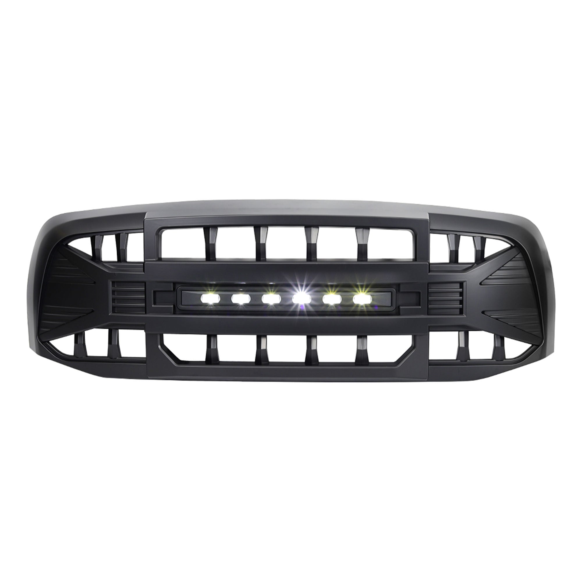 AMERICAN MODIFIED Armor Grille for 06-08 Dodge Ram 1500, Matte Black (For Parts) - VMInnovations