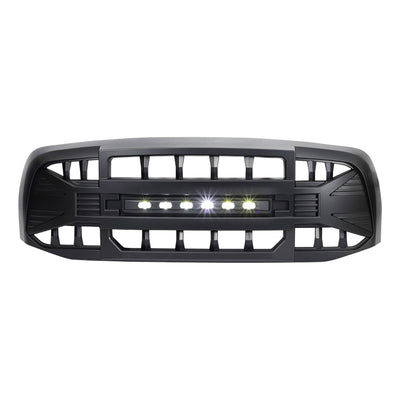 AMERICAN MODIFIED Armor Grille for 06-08 Dodge Ram 1500, Matte Black (For Parts) - VMInnovations