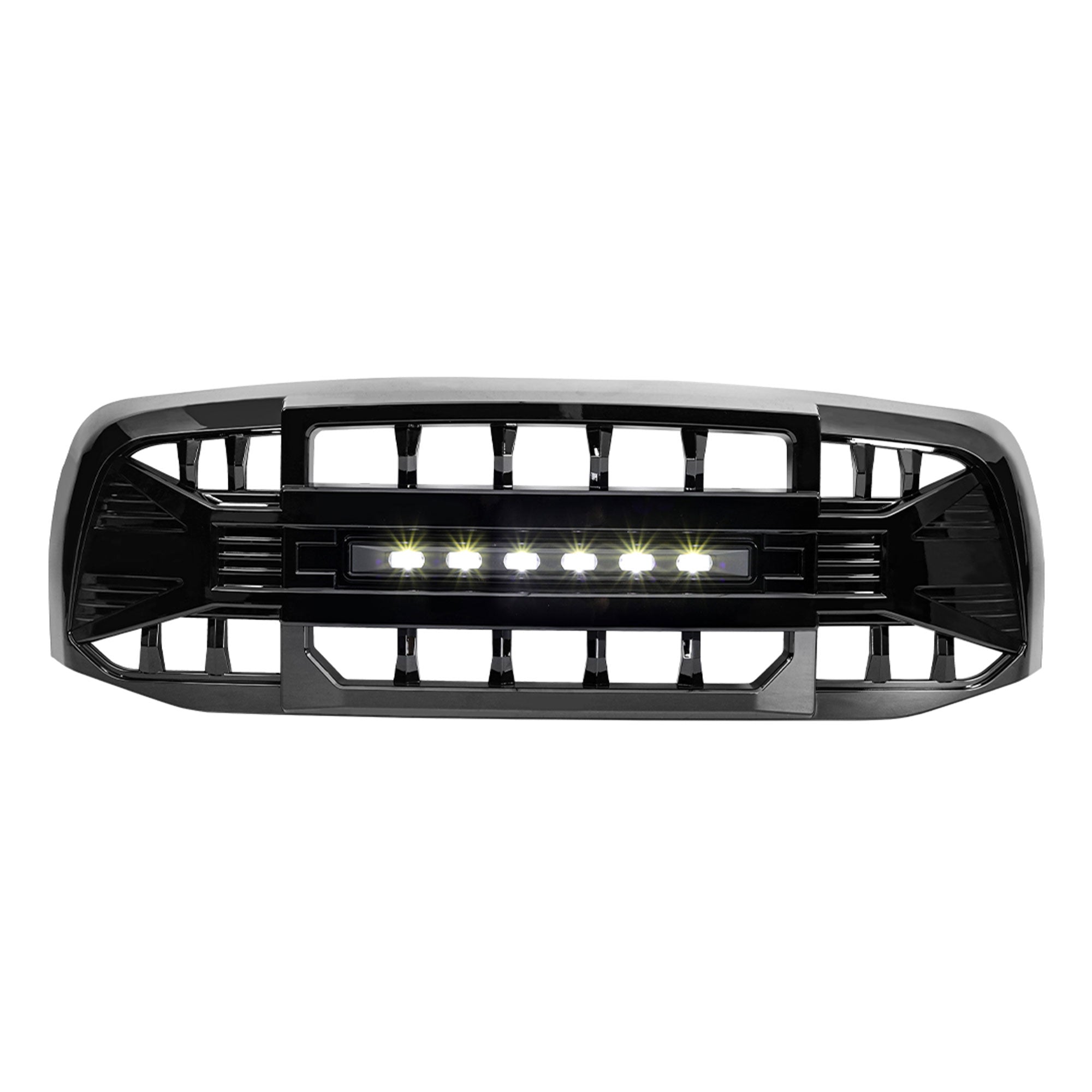 AMERICAN MODIFIED Armor Grille for 06-08 Dodge Ram 1500, Glossy Black (Open Box)