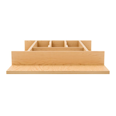 Rev-A-Shelf Natural Maple Right Size Utensil Drawer Insert, 13-1/4" x 19-1/2"