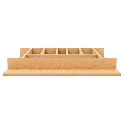 Rev-A-Shelf Natural Maple Right Size Utensil Drawer Insert, 19 1/4" x 19 1/2"