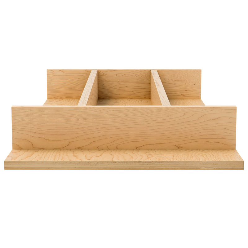 Rev-A-Shelf Natural Maple Right Size Utensil Drawer Insert, 10-1/4" x 19-1/2"