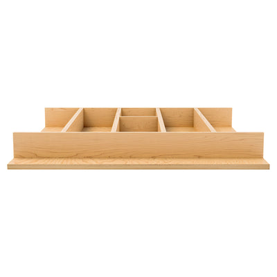 Rev-A-Shelf Natural Maple Right Size Utensil Drawer Insert, 19-1/4" x 19-1/2"