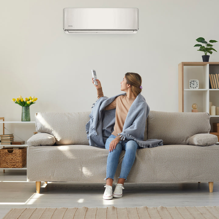 MRCOOL Advantage 18,000 BTU Ductless Inverter Wall Mount Heat Pump System, White - VMInnovations