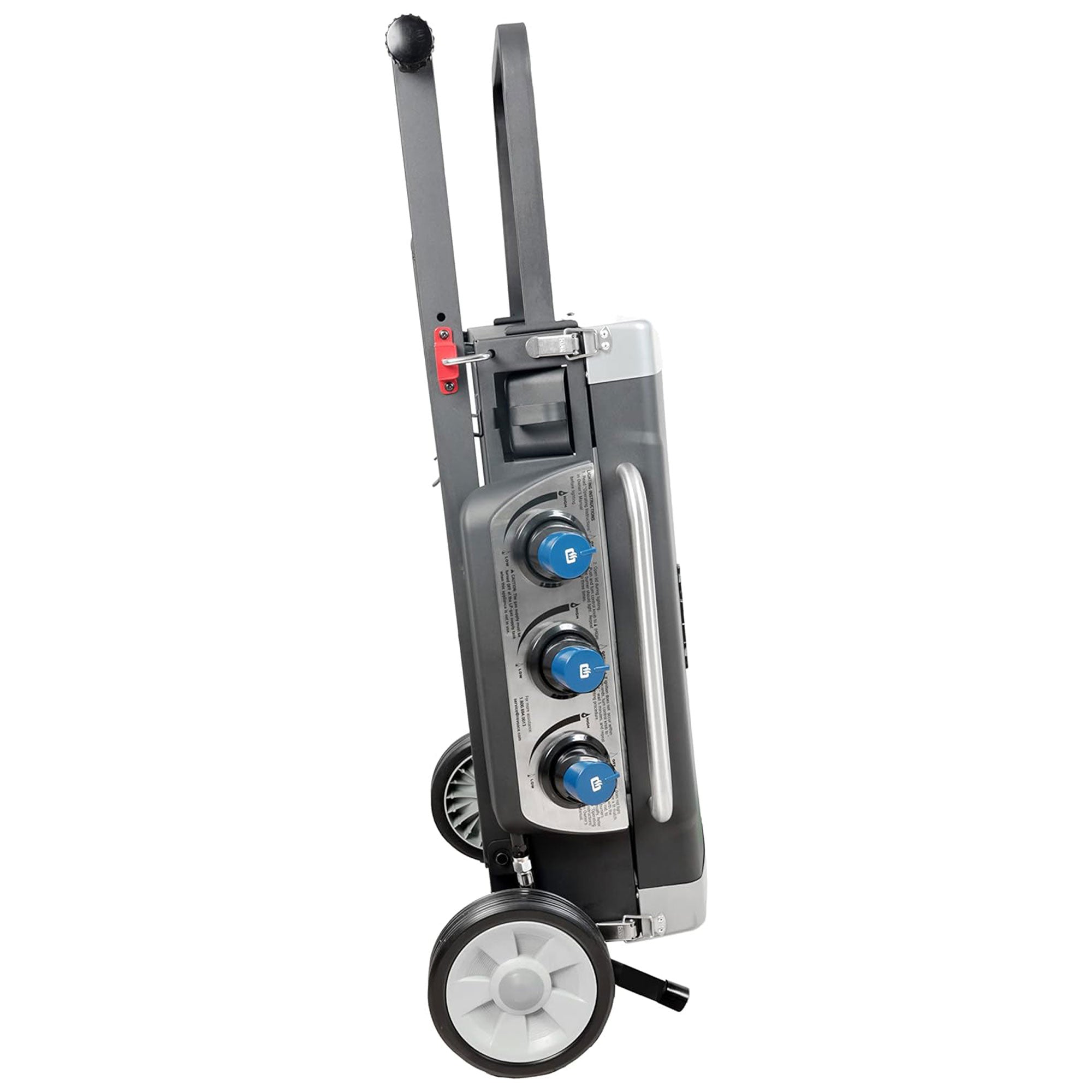 Razor Stainless Steel 3 Burner Griddle w/Portable Cart and Side Shelf (Open Box) - VMInnovations