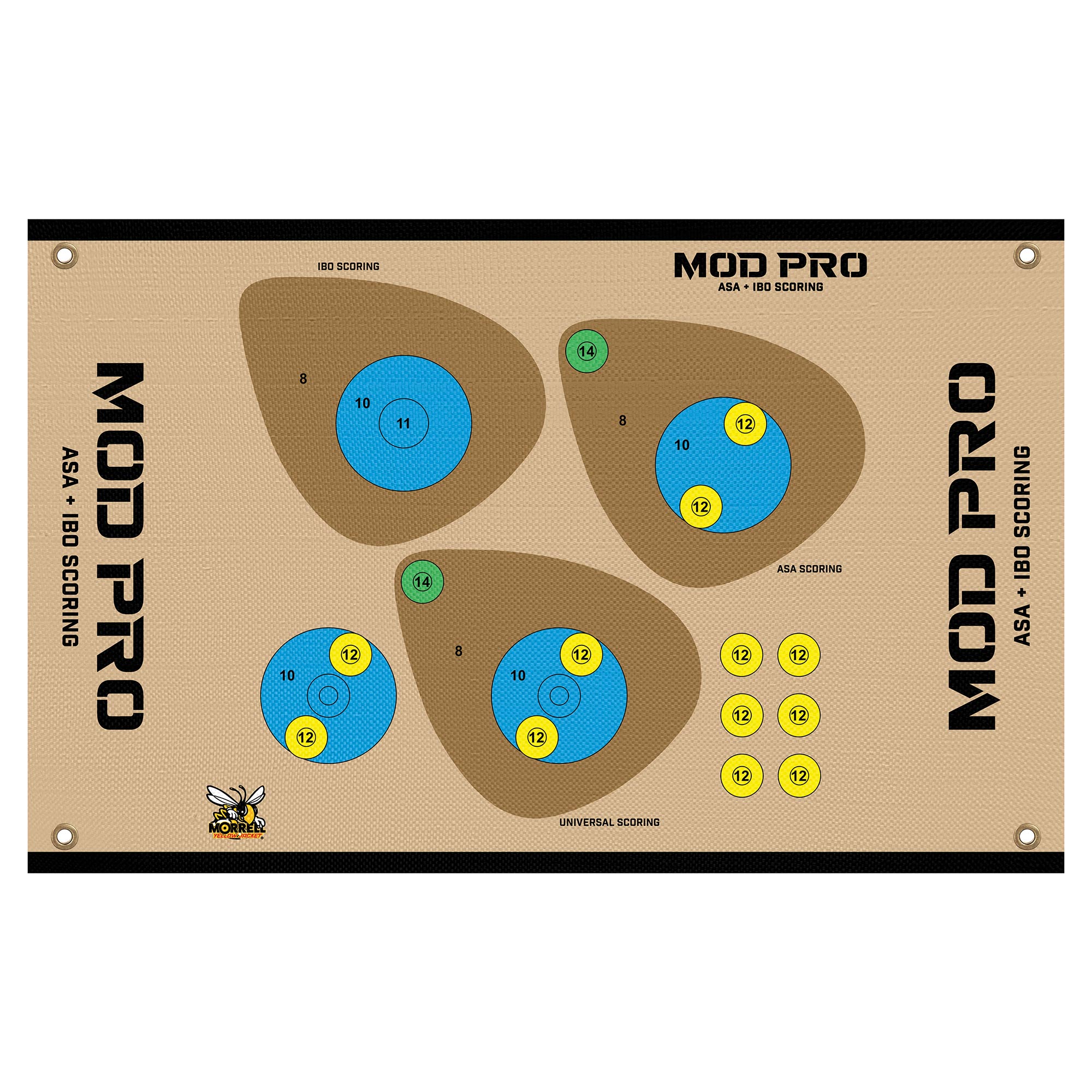 Morrell Yellow Jacket MOD Pro ASA and IBO Shooting Bullseyes  (Open Box) - VMInnovations