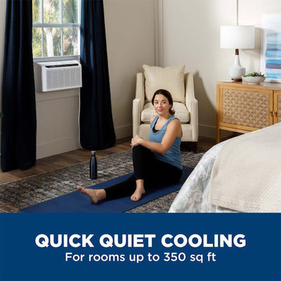 GE 8,000 BTU Ultra Quiet Air Conditioner for Rooms Up To 350 Sq Ft (Open Box) - VMInnovations