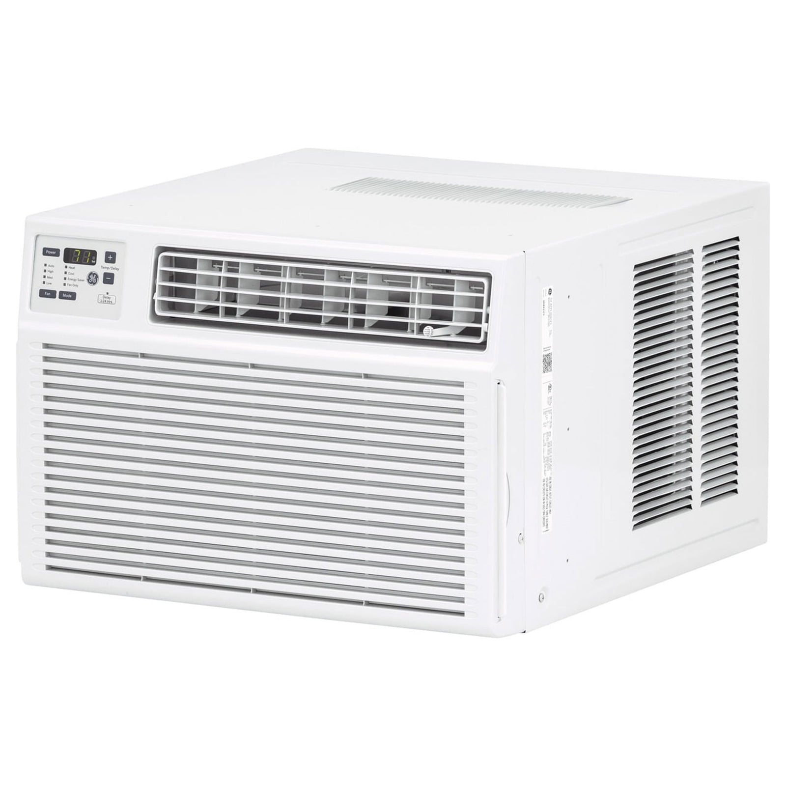 GE 230V Electronic Heat/Cool Room Air Conditioner Cools 550 Sq Ft (Refurbished) - VMInnovations