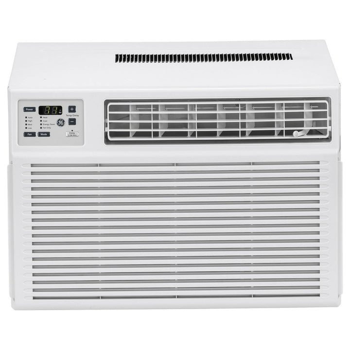 GE 230V Electronic Heat/Cool Room Air Conditioner Cools 550 Sq Ft (Refurbished)