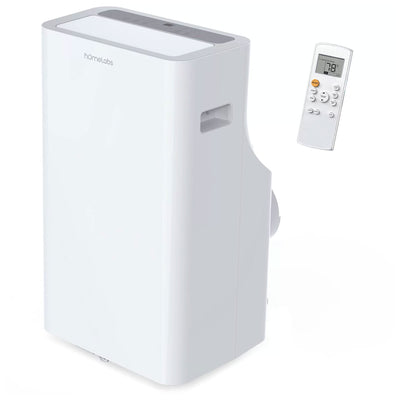 hOmeLabs 12,000 BTU Portable Air Conditioner with Washable Filter and Controller - VMInnovations