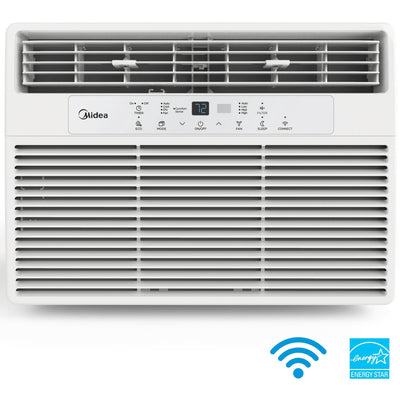 Midea 10,000 BTU ComfortSense Smart Window Air Conditioner Cools up to 450 Sq Ft - VMInnovations