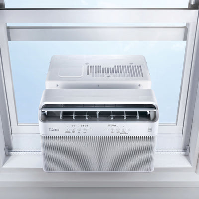 Midea 10,000 BTU U Shaped Window Air Conditioner Cools 450 Sq Ft (Open Box)