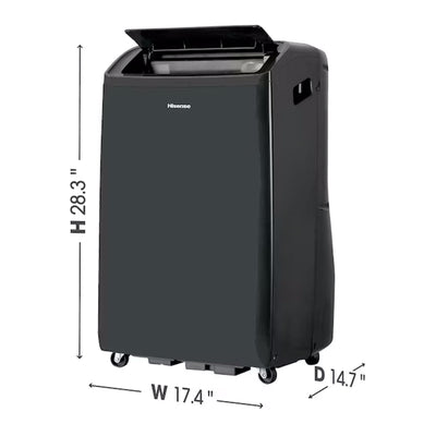 Hisense 550 Sq Ft Portable Air Conditioner with Heater & Includes Remote Control