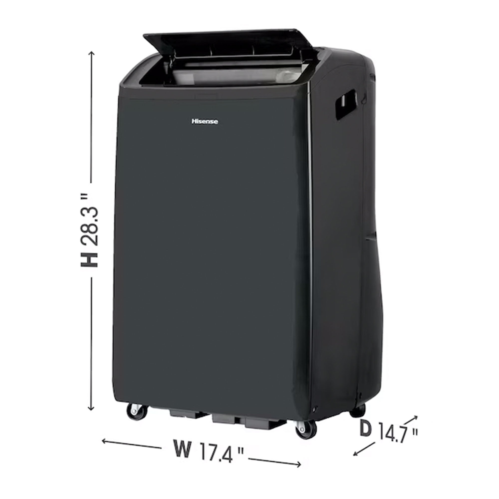 Hisense 550 Sq Ft Portable Air Conditioner w/Heater & Remote Control (Used) - VMInnovations
