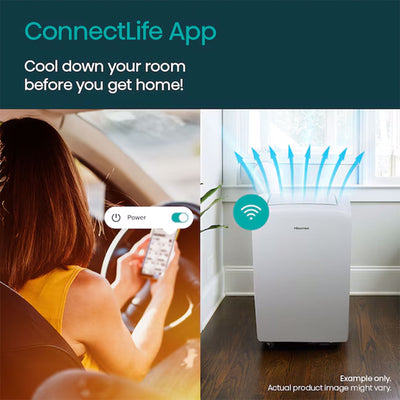 Hisense 550 Sq Ft Portable Air Conditioner w/Heater & Remote Control (Used) - VMInnovations