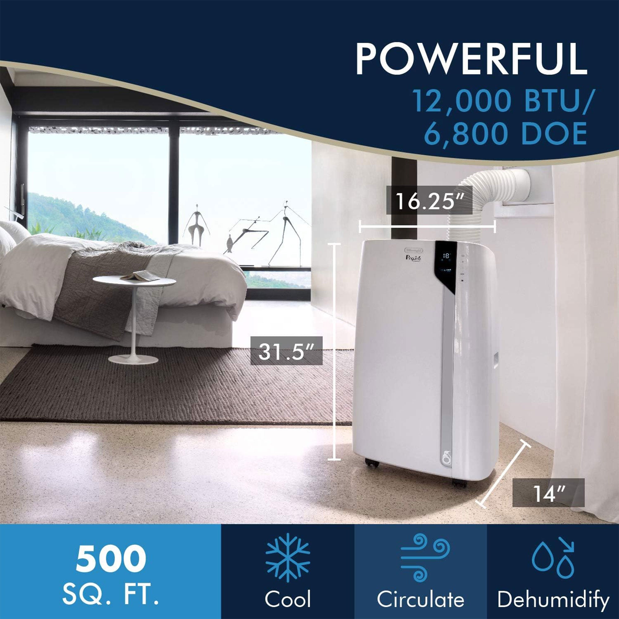 Arctic Whisper Portable Air Conditioner with Motorized Airflow (Open Box) - VMInnovations
