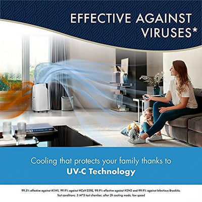 8600 BTU Portable Air Conditioner with UV-C Technology (Used) - VMInnovations