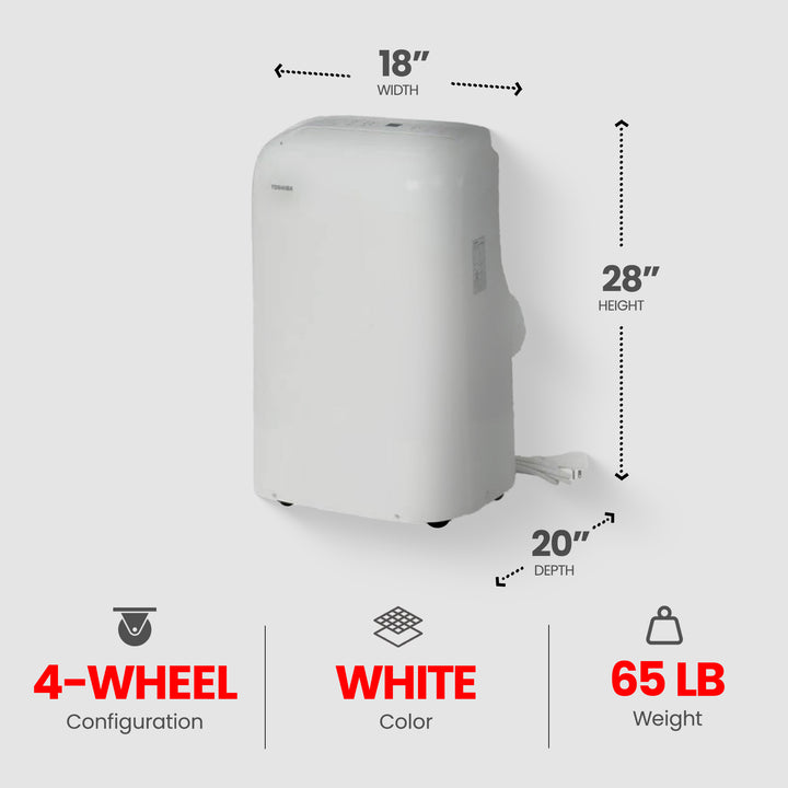Toshiba Smart 3 in 1 Portable Electric Air Conditioner (Used)