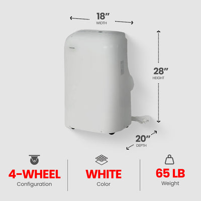 Toshiba Smart 3 in 1 Portable Electric Air Conditioner (Open Box)