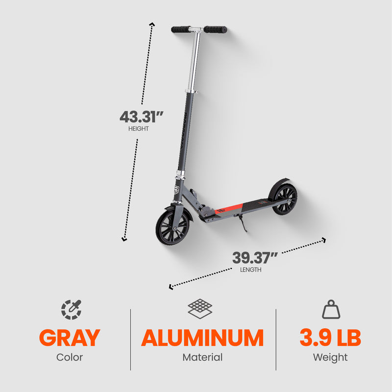 Mongoose Kick Scooter with Quick Release and Easy Folding Construction (Used)