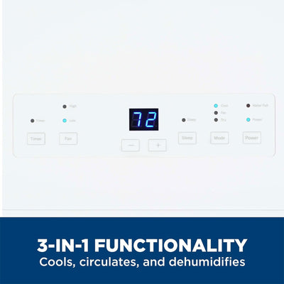 GE 6,100 BTU Portable Air Conditioner w/Dehumidifier & Fan for Small Rooms(Used) - VMInnovations